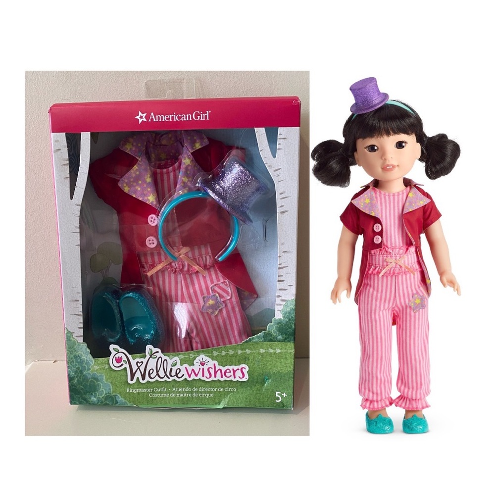 New American Girl WellieWishers Wellie Wishers Ringmaster Outfit 14" Doll